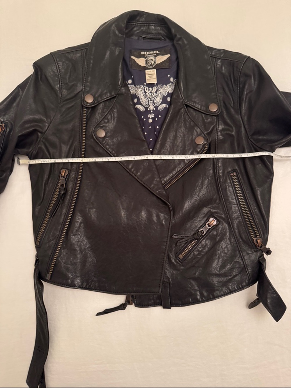 Diesel Leather Jacket - Picture 13 of 16